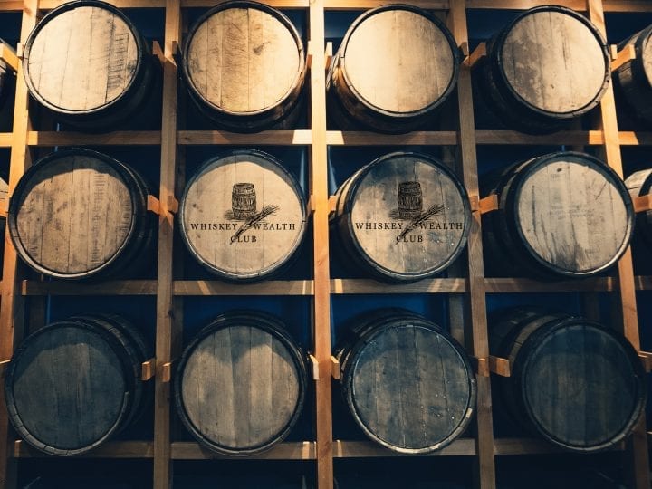 Whiskey & Wealth Club whiskey casks